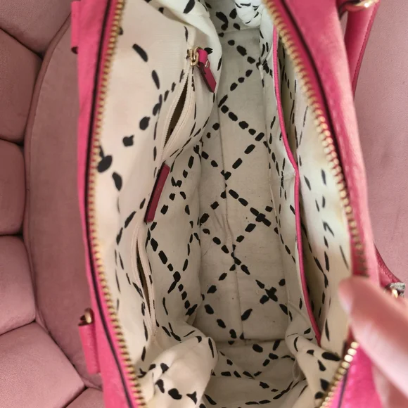 Kate Spade Pink Leather Satchel - Picture 7 of 9